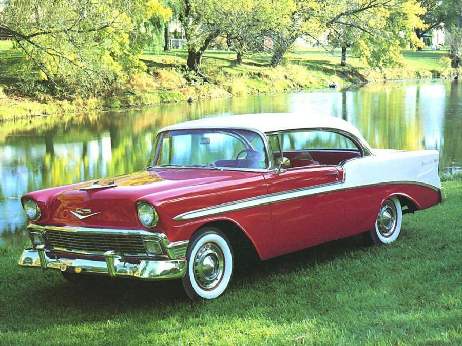  Chevrolet Bel Air Sport Coupe 1956 года  (фото 4 из 29)